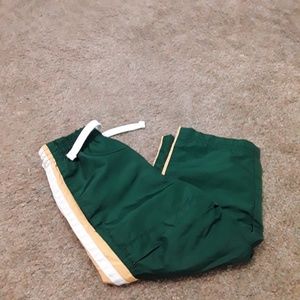 Circo joggers track pants green yellow size 2T